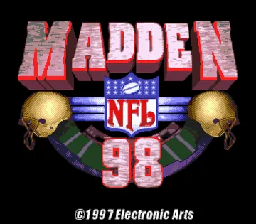 Madden NFL 98 (USA) screen shot title